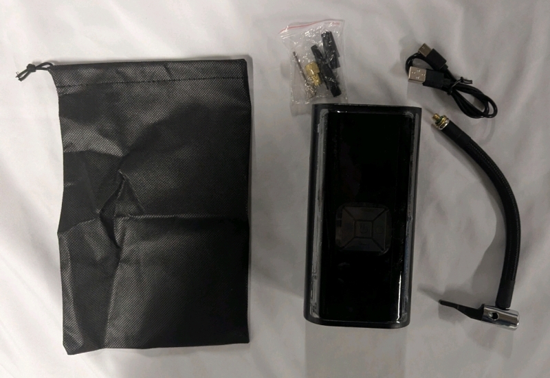 New: USB C Rechargeable Air Compressor - 6.25" x 3"