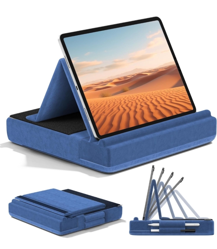New: KDD Tablet Pillow Holder - Blue