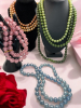 1960&rsquo;s Retro Beaded Pearl Stye Fantastic Colours Including Pop Beads