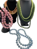 1960&rsquo;s Retro Beaded Pearl Stye Fantastic Colours Including Pop Beads - 2