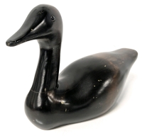 Large Wooden Decorative Decoy Duck Stamped Wooden Wheel Furniture Ltd Guelph, Ontario | 8.75" Tall
