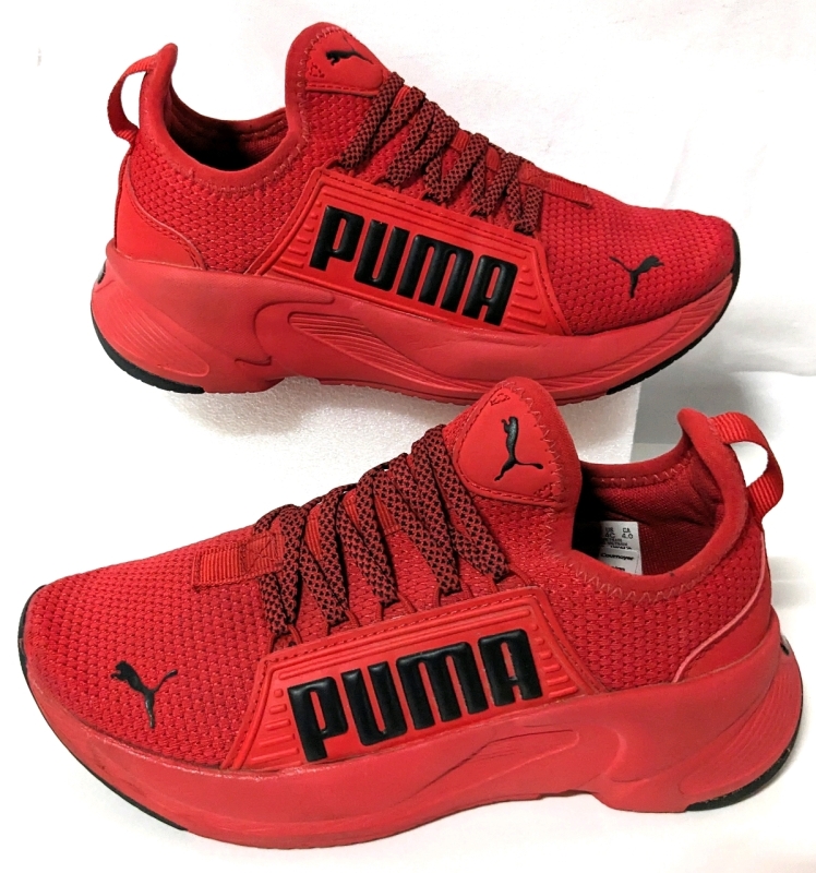 New PUMA Junior Softride Premier Slip-On Junior Rouge (Size 4C)