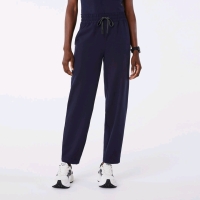 New Size Medium Petit FIGS Women's Sheridan Barrel Scrub Pants Retails for $84 Navy
