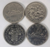 1968 - 1978 Canadian One Dollar Coins . 1968 , 1970 , 1971 , 1972 , 1973 , 1976 , 1977 & 1978 . Eight (8) Coins - 2