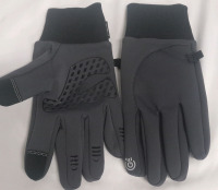 New | Unisex XL | Winter Gloves w/ Rubber Grip and Clip