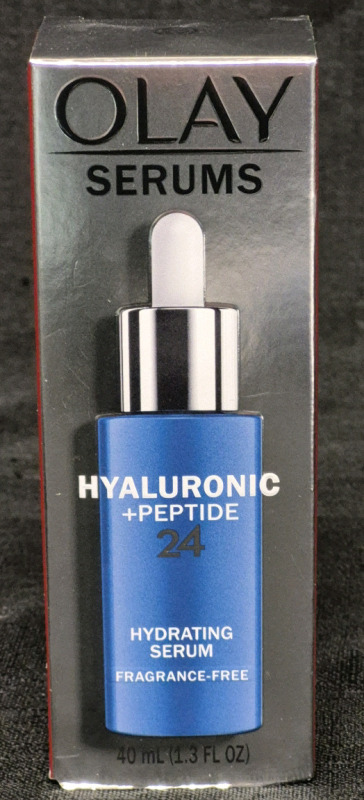 New OLAY Hyaluronic + Peptide 24 Hydrating Serum 40 mL