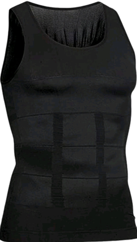 New | Men's Size XXL Shaperluv Tank Top | Colour: Black