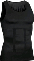 New | Men's Size XXL Shaperluv Tank Top | Colour: Black