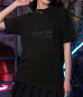 New Size Large Cyberpunk Edgerunners Lucy Barcode Spine Tee