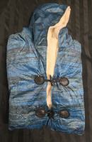 New | Oversized Unisex Size:5XL Fuzzy Hoodie W/ Tribal Design