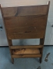 Vintage Pine Secretary Desk Hutch - 4