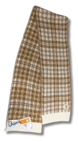 New TIMBERLAND Buffalo Plaid Knitted Scarf &bull; 10" Wide x 64" Long | Retails $60
