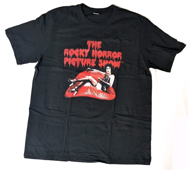 New Size XL ROCKY HORROR PICTURE SHOW 100% Cotton T-Shirt