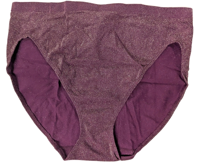 New Size XL VICTORIA'S SECRET High-Leg Briefs (Sparkly!)