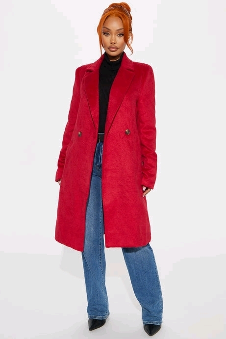 New Women's XL Fashinova "It's a Long Story" Coat. Retaisl for $69