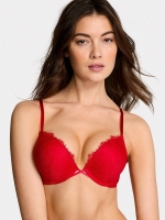 New Victoria's Secret 34C Bombshell Add-2-Cups Rose Lace Push-Up Bra. Retails for 79.95