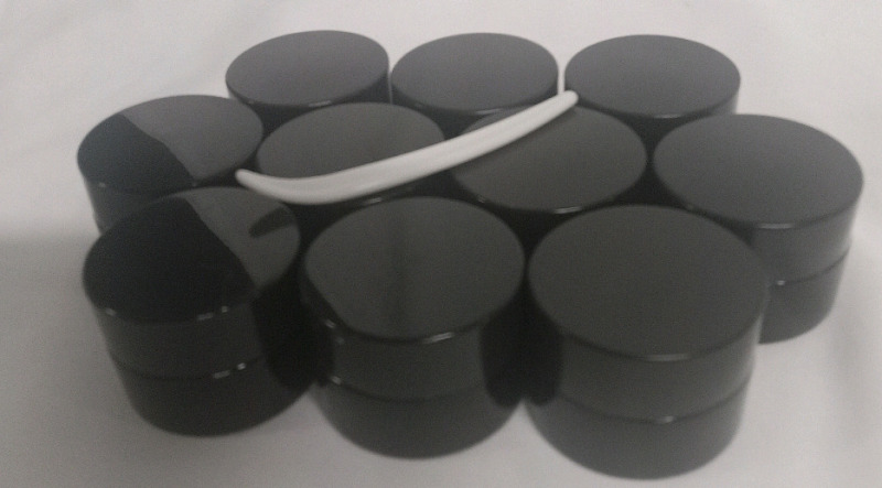 New | 10 Pcs Empty Makeup Jars w/ Spatula