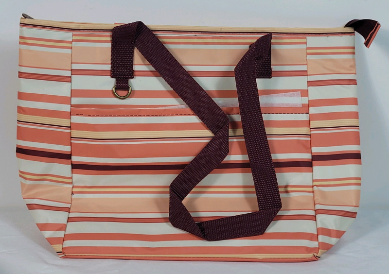 New - Thirty-One Sedona Stripe Lunch Cooler Bag .