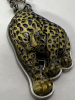 Rhinestone Eyed Leopard Cat Statement Necklaces - 3