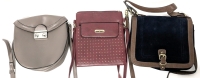 3 Purses / Handbags : PinkStix, Avenue 9 & Merona | Largest 10.5" x 9.25"
