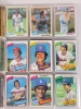 1960 , 1961 & 1970 - 1991 Topps MLB Baseball Trading Card Singles . 108 Trading Cards , No Doubles - 2