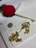 RARE Butler Cupid Crystal Rhinestone Doublet Brooch FAC Box - 3