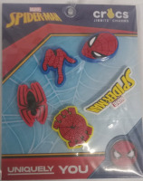 New | Crocs Jibbitz: Uniquely You | Spider Man 5 Pack