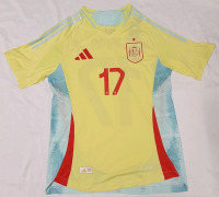 New - Size Small EURO 2024 Spain Nico Williams Jr Home Jersey .