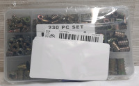 New 230 Pc Set Threaded Insert Nuts