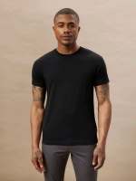 New Size Medium FRANK and OAK The Essential Slim T-Shirt &bull; Black | Retails $49.50