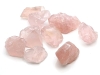 Handful of Natural Pink Rose Quartz Stones - 2