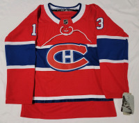 New - Size Medium NHL Hockey Montreal Canadians #13 Cole Caufield Jersey