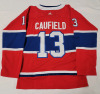 New - Size Medium NHL Hockey Montreal Canadians #13 Cole Caufield Jersey - 2
