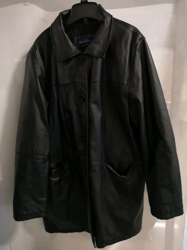 Women's Leather Jacket sz 18 by Penningtons