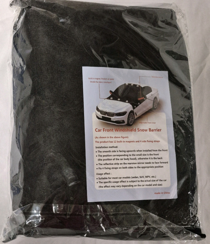 New Car Front Windshield Snow Barrier