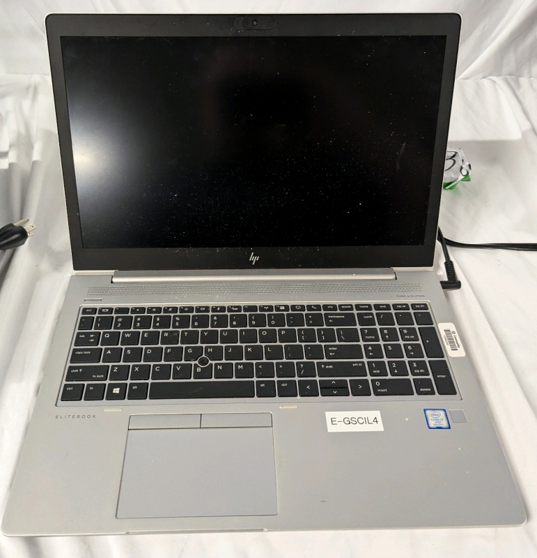 HP EliteBook 850 G5 15.6" Laptop. Factory Reset ( i7-8550U CPU, 8 GB RAM, 500GB SSD)