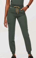 New | Figs High Waisted Zamora Jogger Scrub Pants Womens Size: Extra Small Regualr- Colour: Moss * Retails $68 *