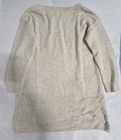 New | Large Oversized Woven Sweater Womens Size: Large