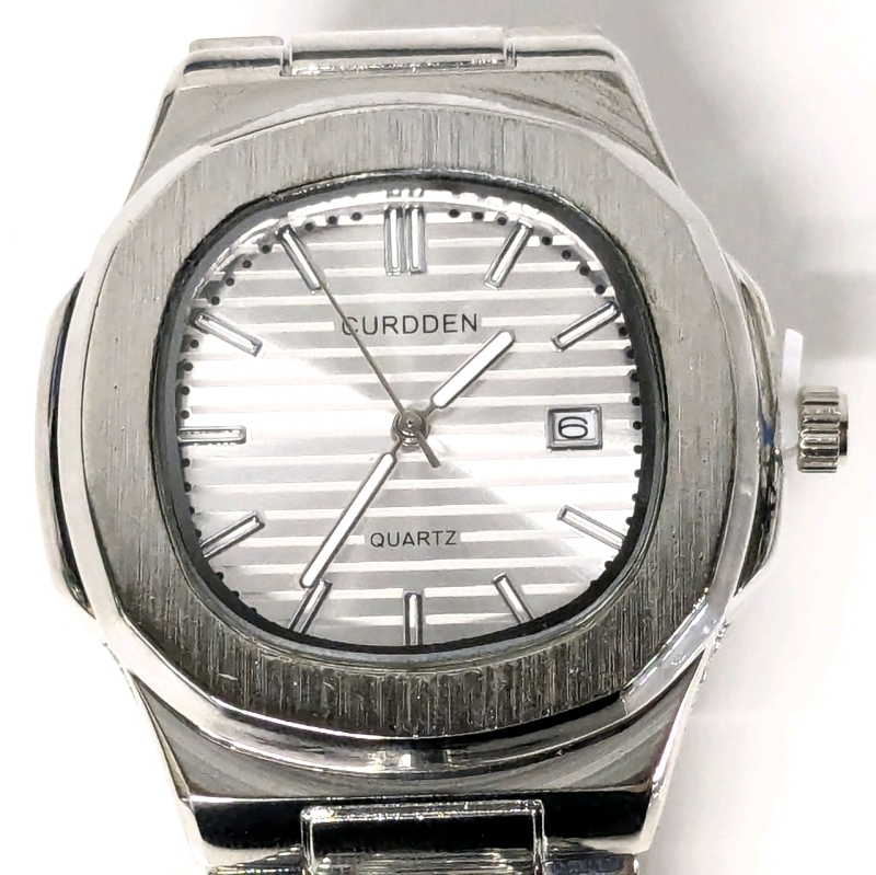 New CURDEN 1520 Stainless Steel Mens Watch