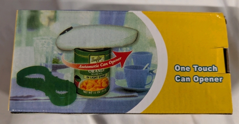New One Touch Automatic Can Opener.