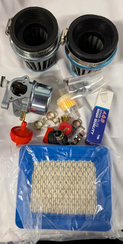 New Assorted Auto Part Lot. Circulate Filters Measure 3" Tall