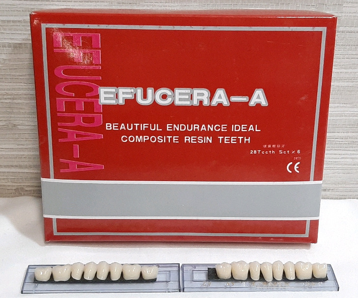 New Efucera-A Composite Resin Teeth Dentures