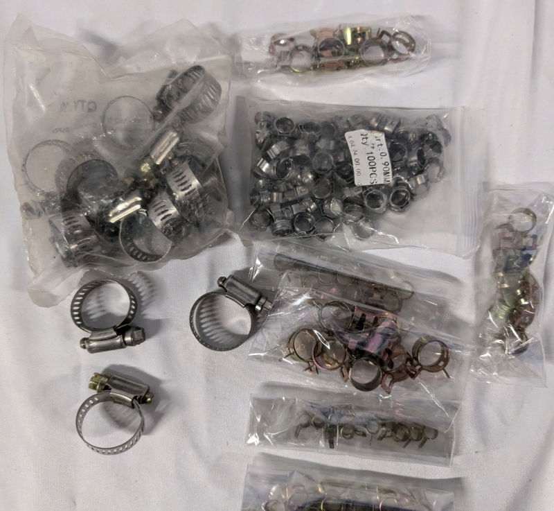 New Assorted Fastener lot. Largest is 1" Across