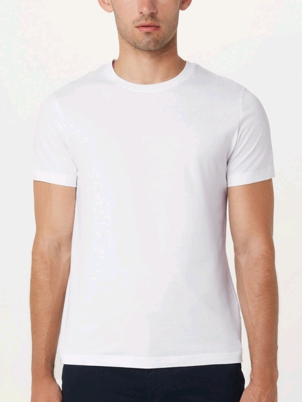 New Size Medium FRANK and OAK The Essential Slim T-Shirt • White | Retails $49.50