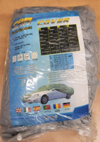 Ultra-Lite PEVA Medium Sedan Car Cover , Grey . Measures 14ft&times;5ft&times;4ft