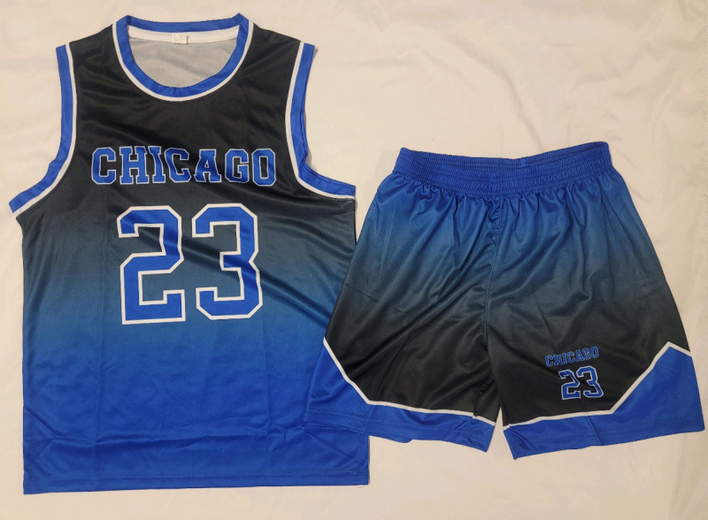 New - #23 Chicago Youth Basketball Jersey & Shorts . Youth Size 170