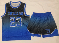 New - #23 Chicago Youth Basketball Jersey & Shorts . Youth Size 170