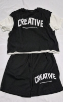 New Kid's sz 8 years Shirt and Short Set