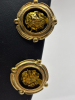 Ancient Grecian Roman Cameo Style Choker Necklace & Earrings - 5