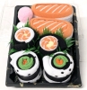 New 3-Pack of SUSHI SOCKS in Gift Packaging &bull; One Size Fits Most - 2